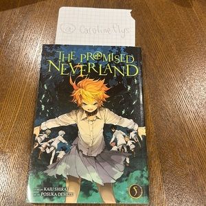 The Promised Neverland Anime Manga Book 5